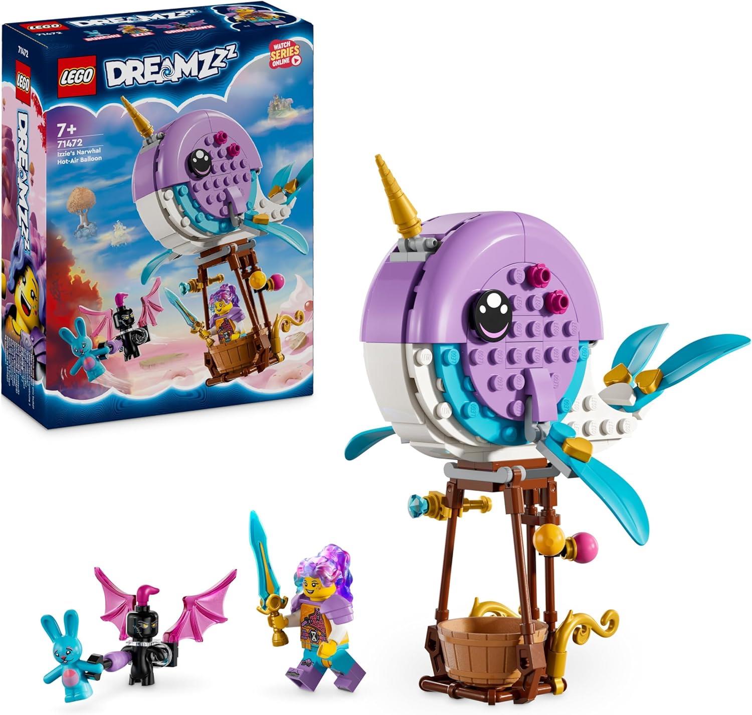 LEGO Dreamzzz Izzie’s Narwhal Hot-Air Balloon 71472